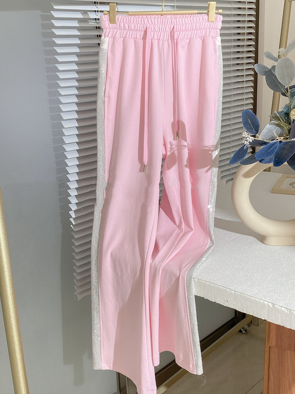 Women's High-end Straight-leg Pants With Niche Design