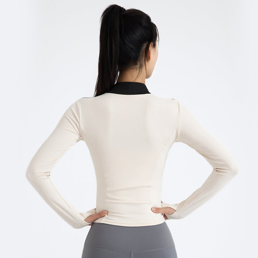 Tight-fitting Yoga Fitness And Running Jacket