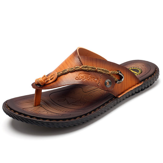 Plus Size Herringbone Outdoor Slippers