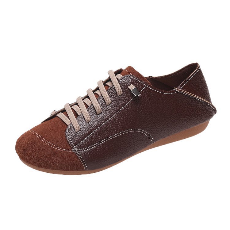 Women's New Retro Simple Flat Comfortable Round Toe Shoes