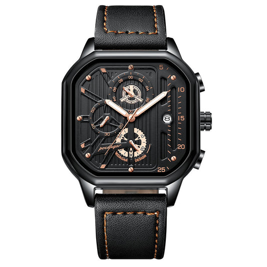 Multifunctional Men's Watch Belt Style Quartz