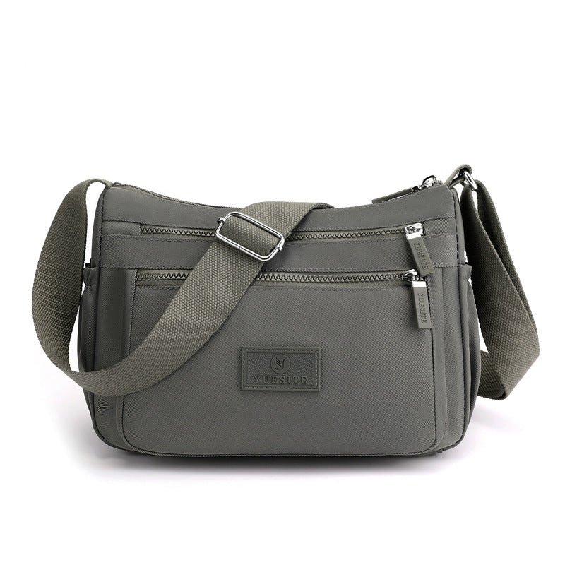 Casual And Lightweight Multi-compartment Waterproof All-match Messenger Bag