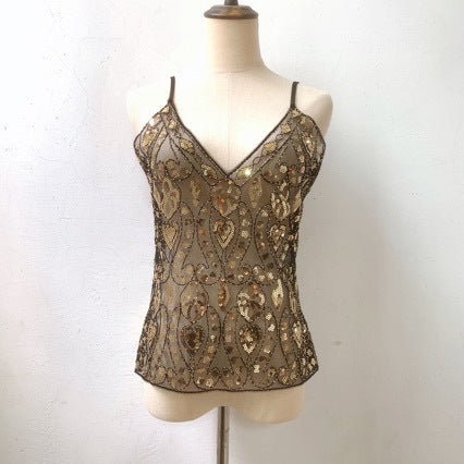 Heavy-duty Sequin Camisole For Women