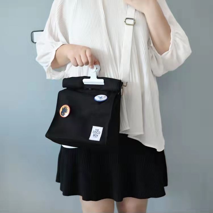 Art Tote Holds Student Shoulder Bag For Class