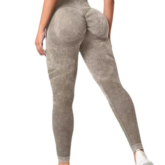 Wash And Scrub Sports Shaping And Hip Lifting Pants For External Wear