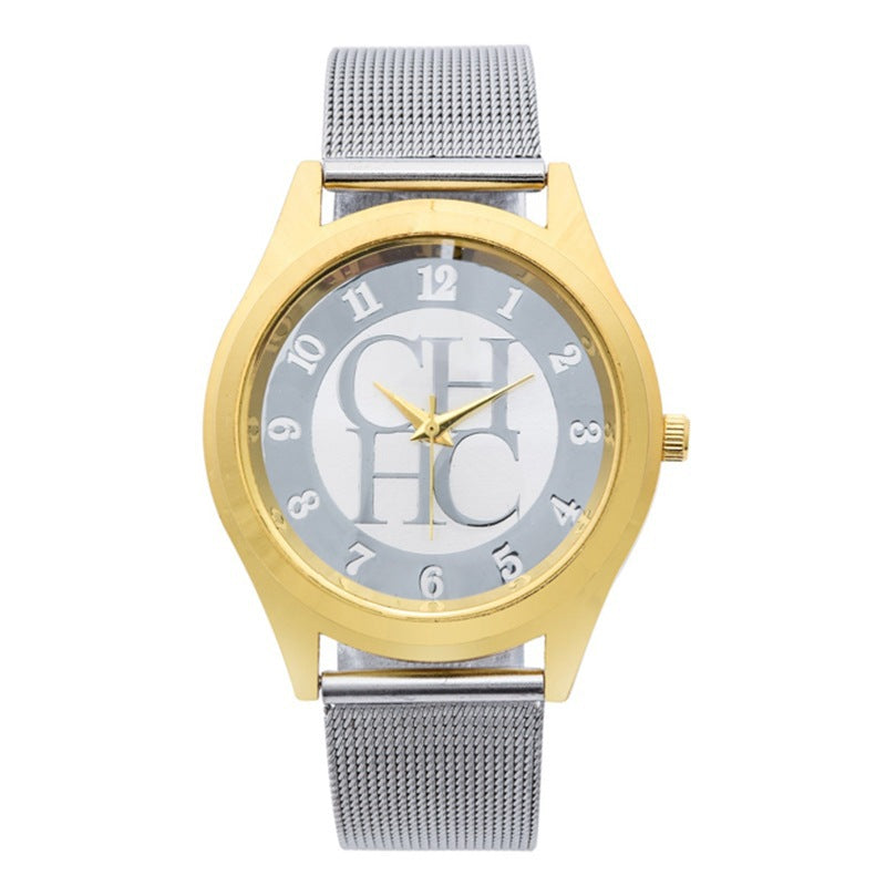 Temperament Ladies Cute High School Student Steel Strap Watch