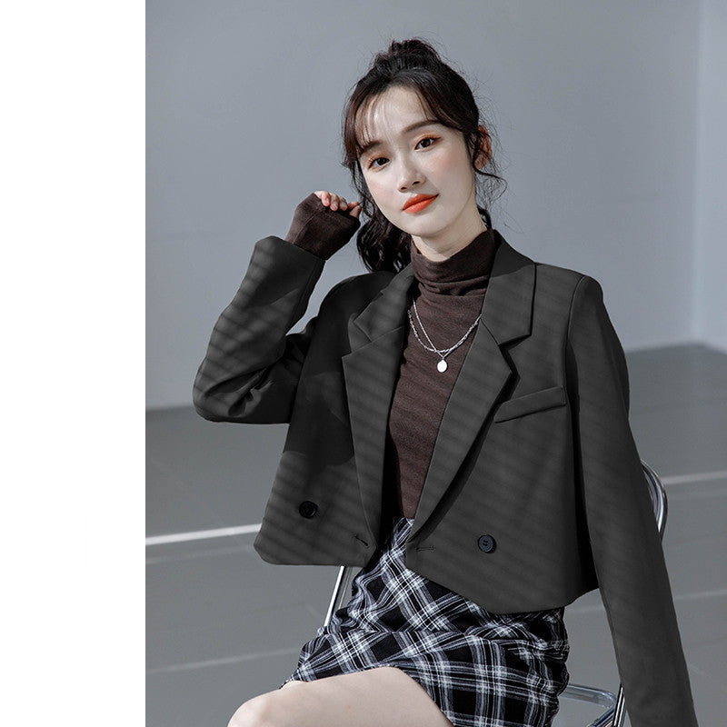 Women's Niche Short Suit Jacket Design