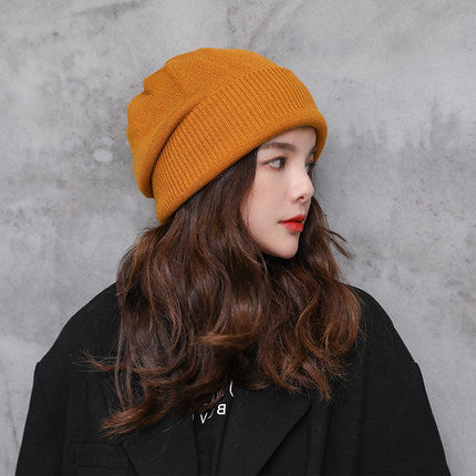 Knitted Fashion Korean Version Of The Tide Moon In Black