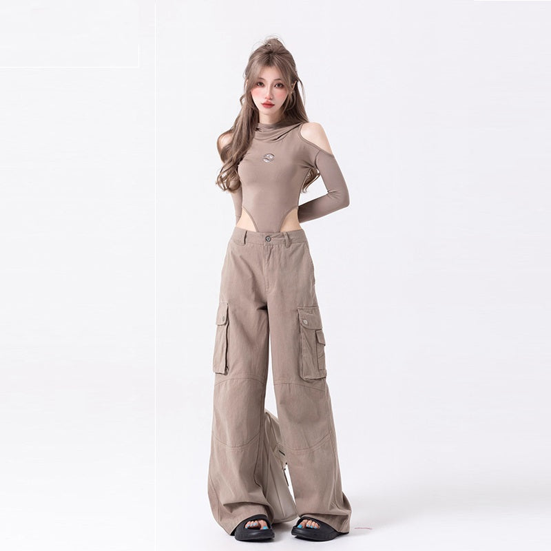 Women's Casual American Style Retro Overalls