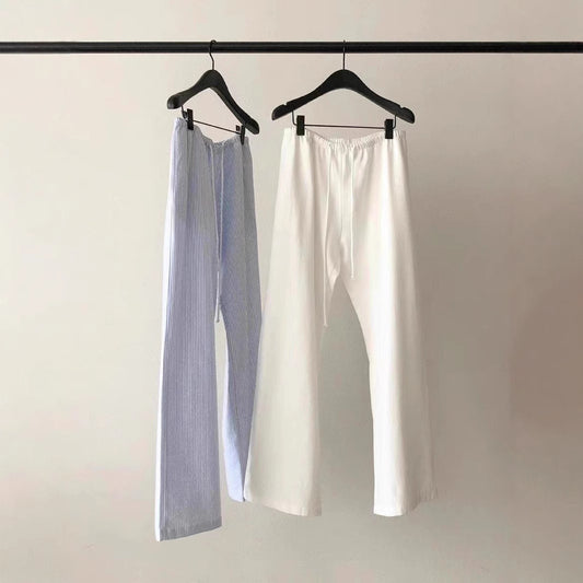 Women's Slimming Lazy-sense Striped Casual Pants