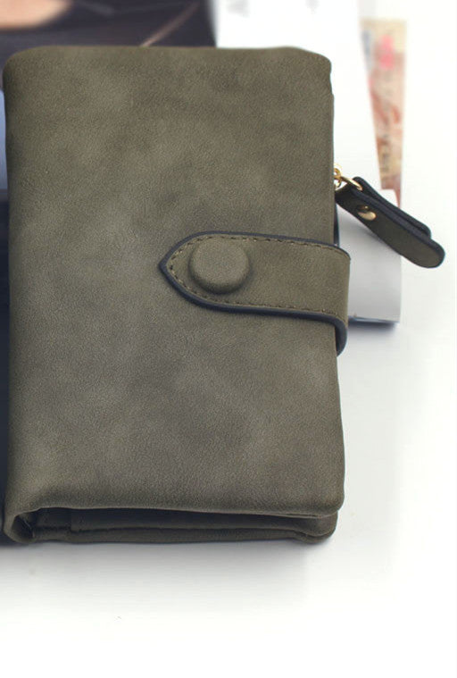 Women's Short Three Fold Multi Card Women's Purse Hand