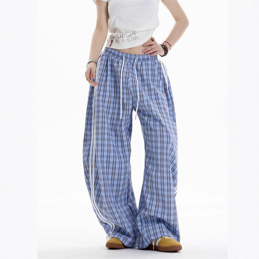 Loose Straight Drooping Wide Leg Pants Dopamine Girlfriends Clothes