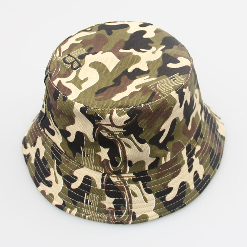 New Children's Flower Sun Casual Bucket Hat