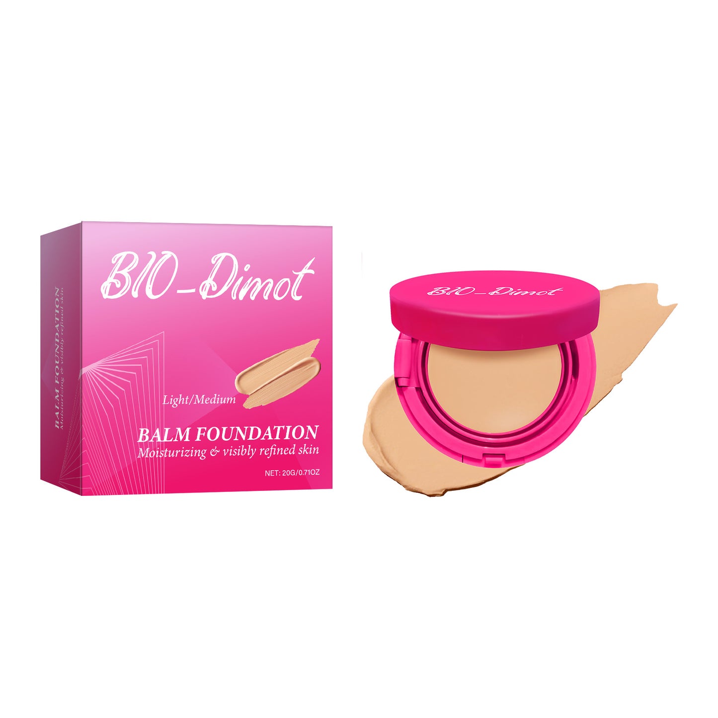 Foundation Cream Lightweight Moisturizing Nude Makeup Lasting