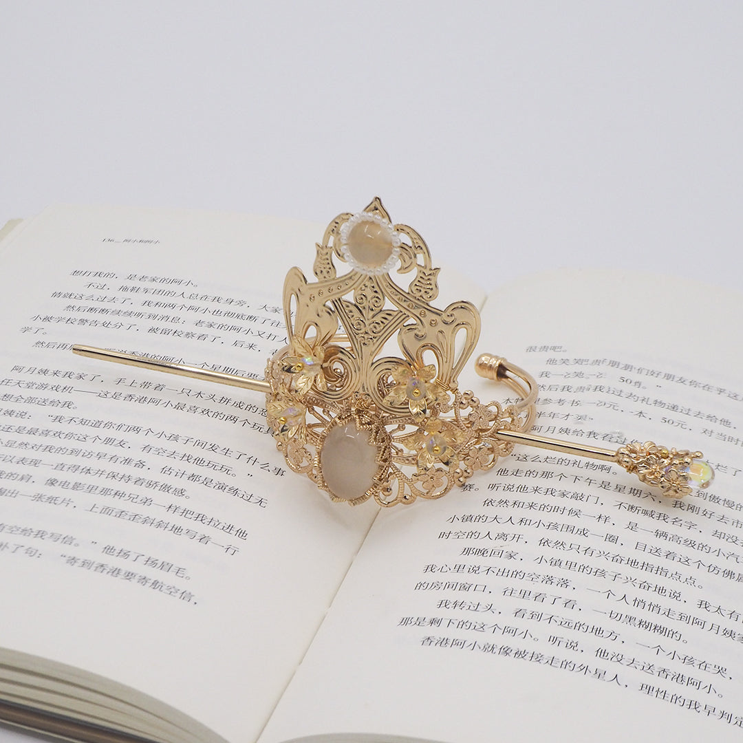 Hair Crown Hanfu Headdress Men And Women Ancient Style
