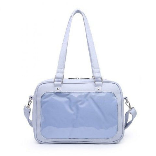 Transparent Badge Cartoon Backpack