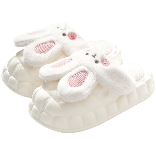 Cotton Slippers Detachable Female Home Cartoon
