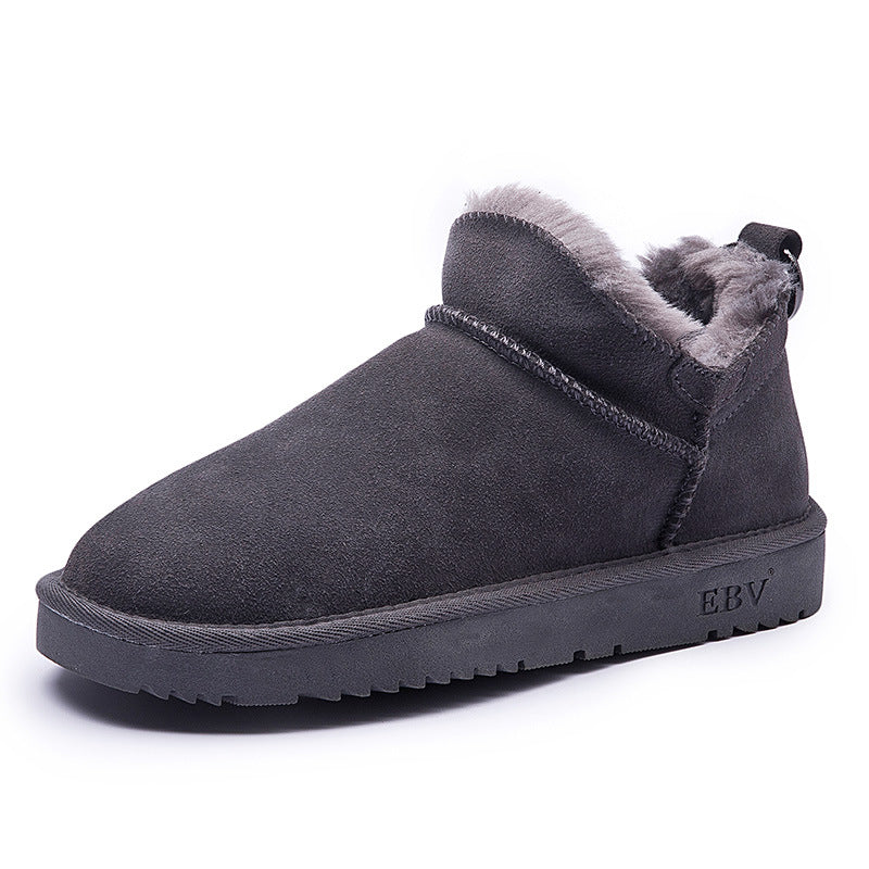 Snow Cotton Shoes Thick Non-slip Fashion Women's