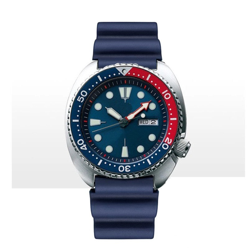 Dual Color Rotating Tape Quartz Men's Watch