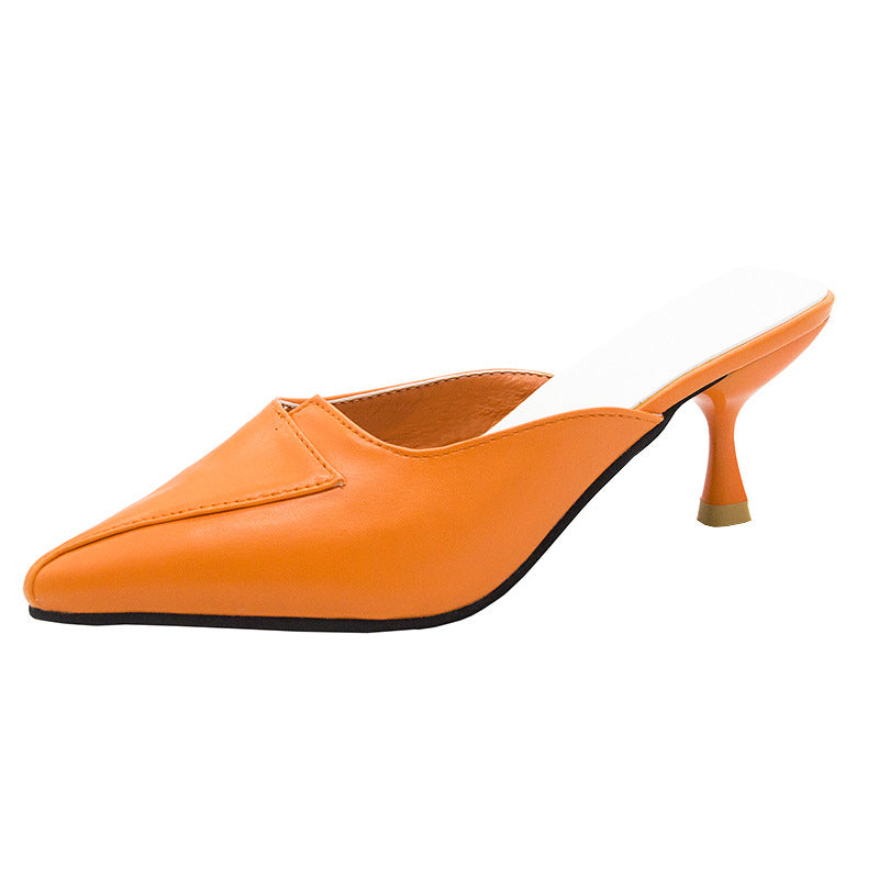 Fashion Simple Pointed Stiletto High Heels