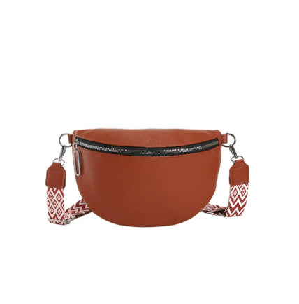Women's Fashionable Elegant Large Capacity Travel Shoulder Messenger Bag