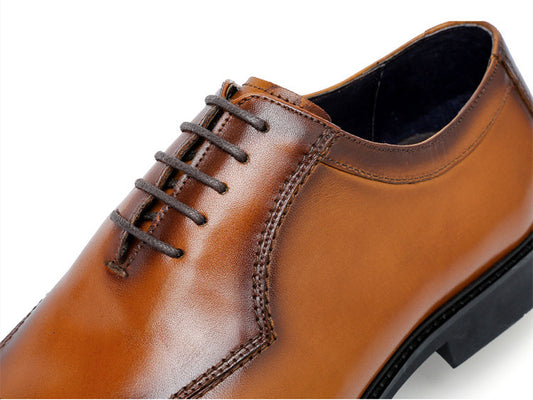Leather Shoes Men's Business Casual Fashion Suit