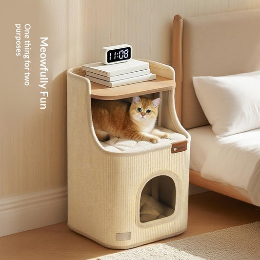 Sisal Cat Sleeping Barrel