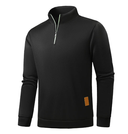Autumn And Winter Men's Zippered Sweater