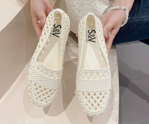 Mesh Breathable Outer Wear Leisure All-matching And Lightweight Women's Pumps