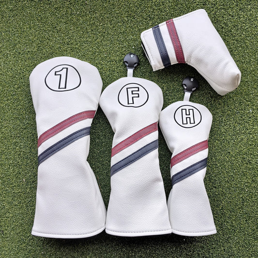Simpelt Golfkøllehylster Beskyttende Cover Træstangshoved Cover Fairway