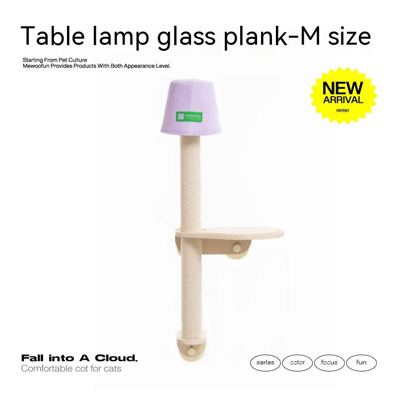 Cat Scratch Trees Non-covering Glass Wall Chamfer