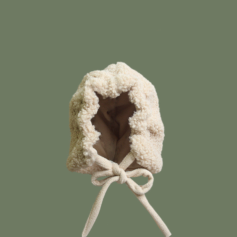 Women's Cute Plush Leifeng Hat With Ear Protection