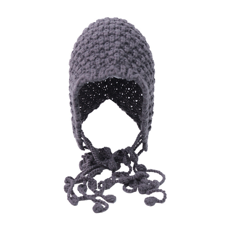 Thermal Knitting Handmade Woolen Cap