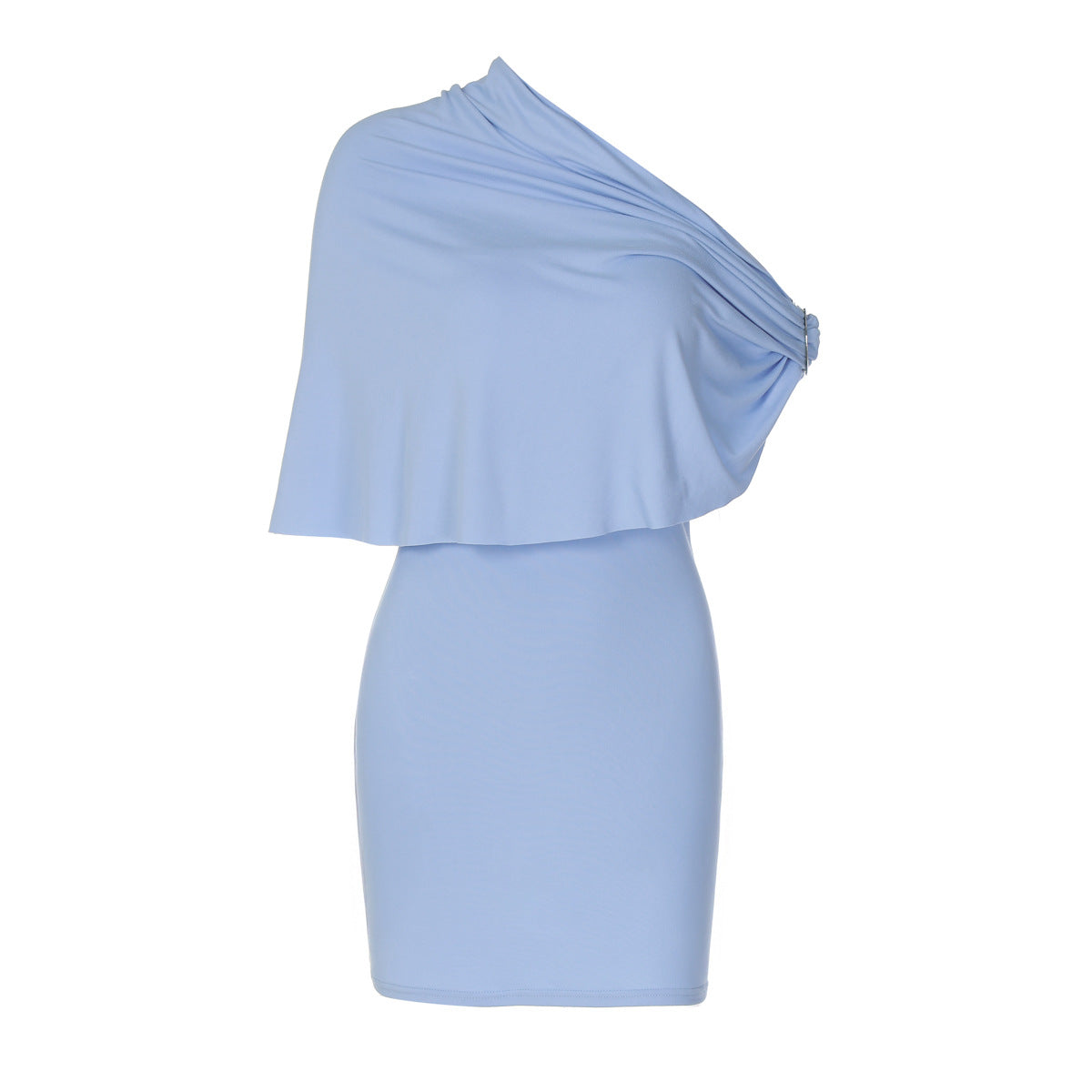 Elegant Solid-color Bodycon Dress
