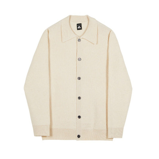 Men's Spring And Autumn Sweater Coat