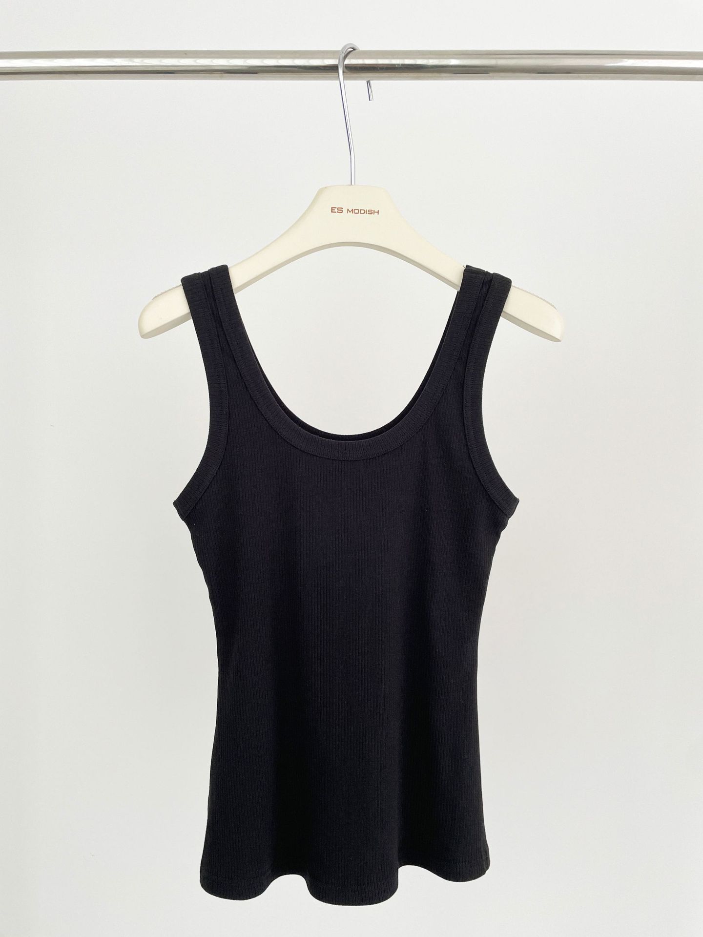 Spring Inner Knitted Vest Upright Version Waist-controlled Top