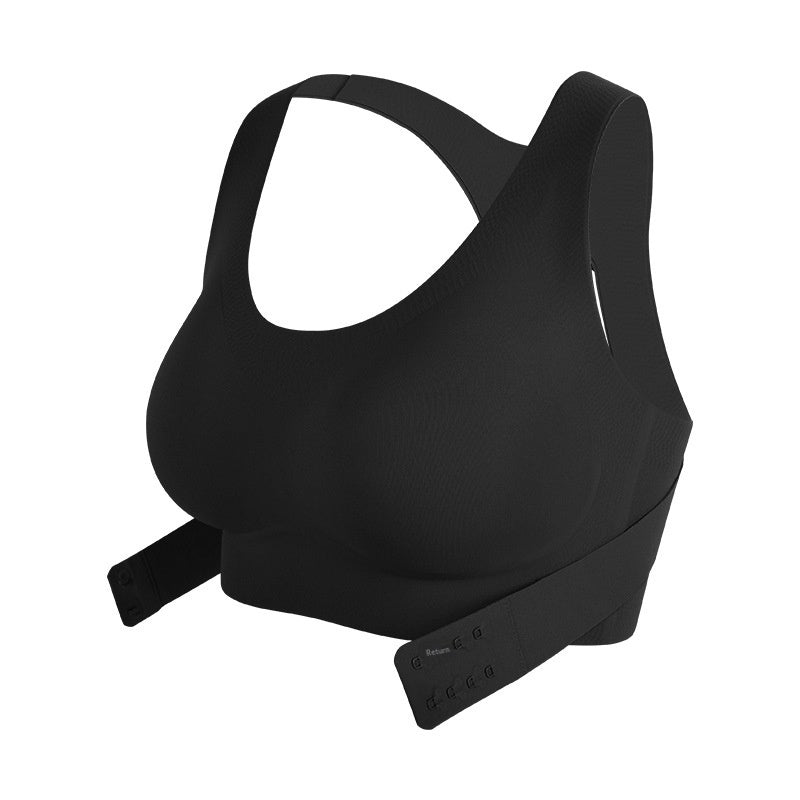 Adjustable Posture-Correcting Front-Clasp Bra For Women Sports-Style Lift-and-Shape Back