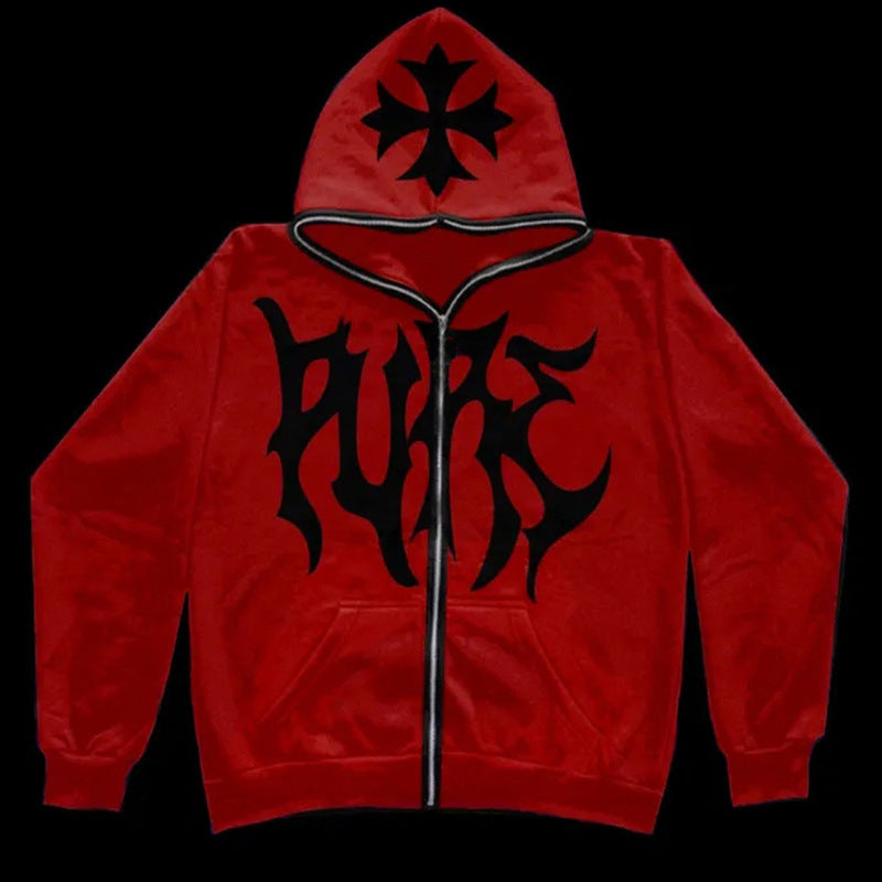American Street Punk Hip Hop Hooded Sweater