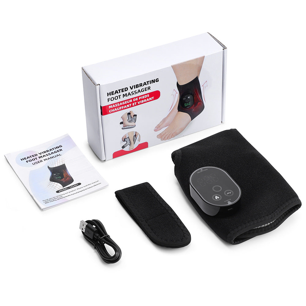 Household Portable Hot Compress Vibration Foot Massage Device