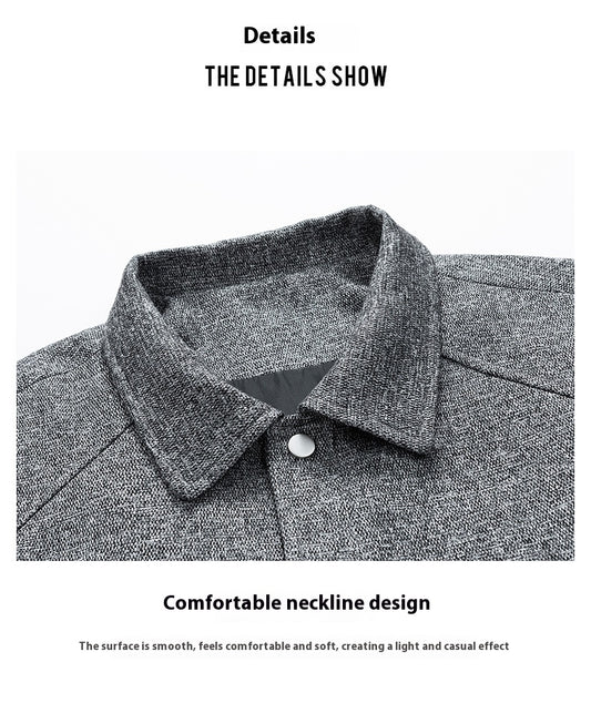 Korean Coat Men's Matching Top