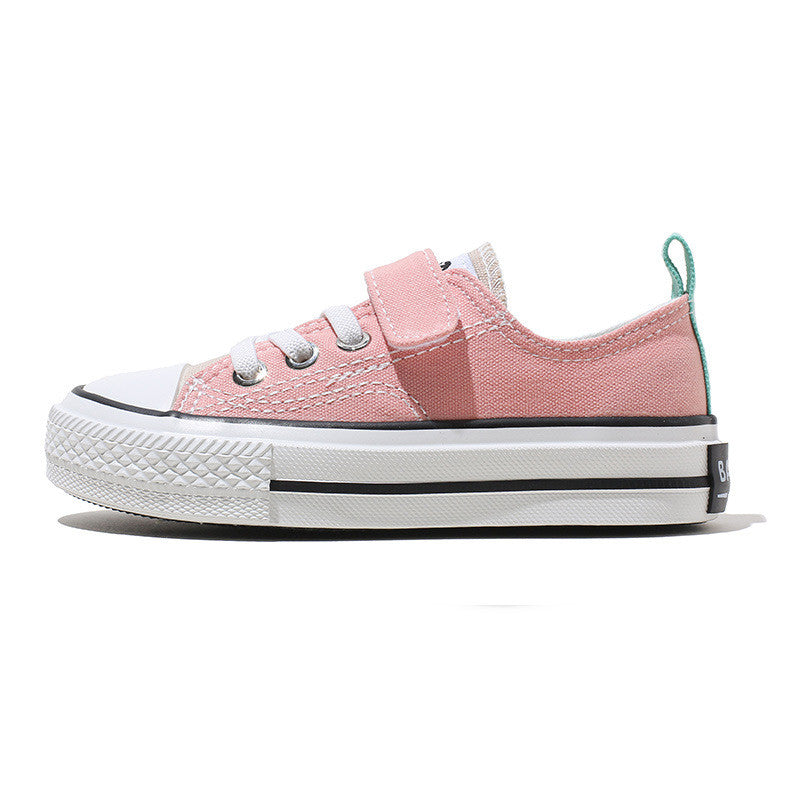 Children's Canvas Shoes, Girls' Casual Shoes, Color Matching And Breathable