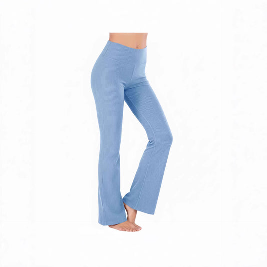 Slimming High-waisted Hip-lifting Wide-leg Pants For Running