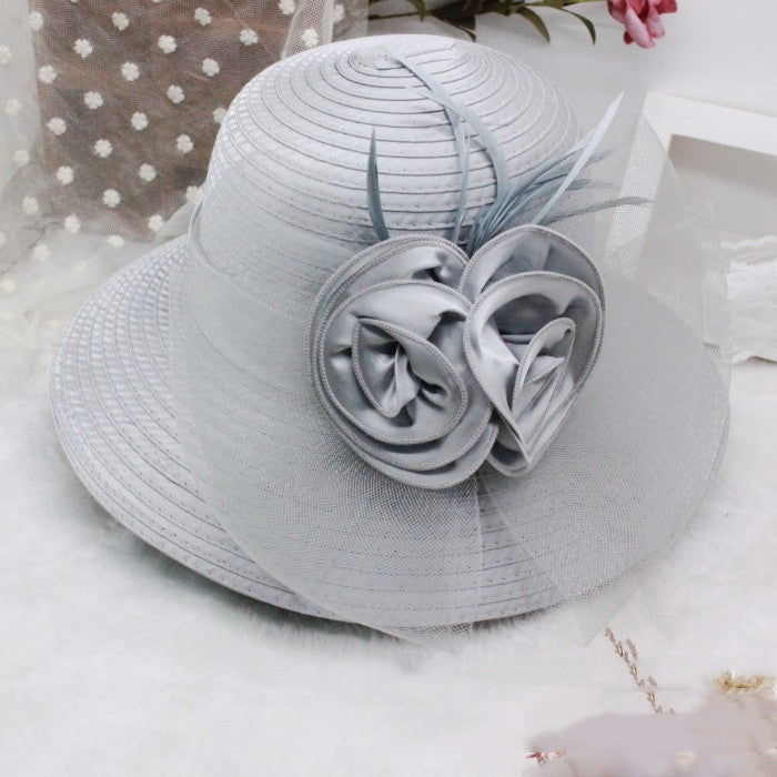 New Organza Ladies Outdoor Sun Hat Big Brim Sun Protection