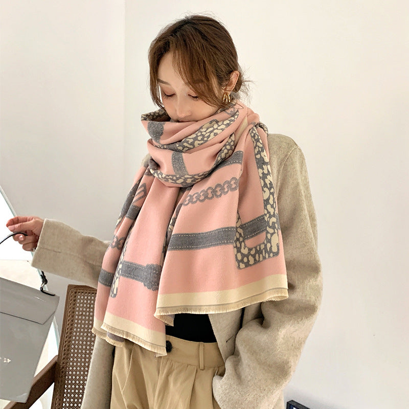Women's Double Face Cashmere Scarf