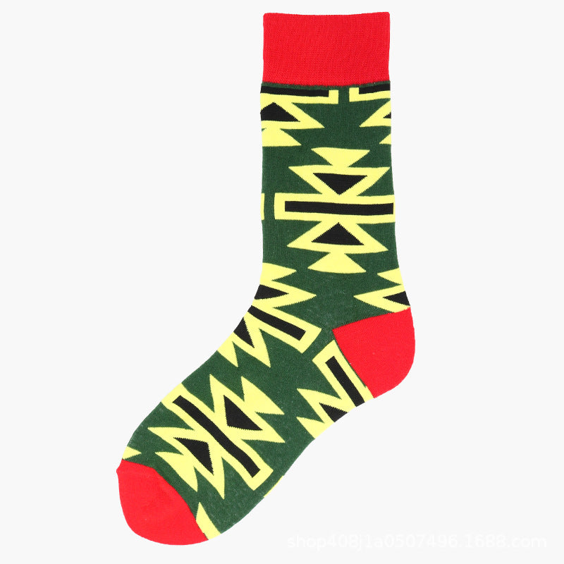 Mid-calf For Fall And Winter Long Cotton Socks