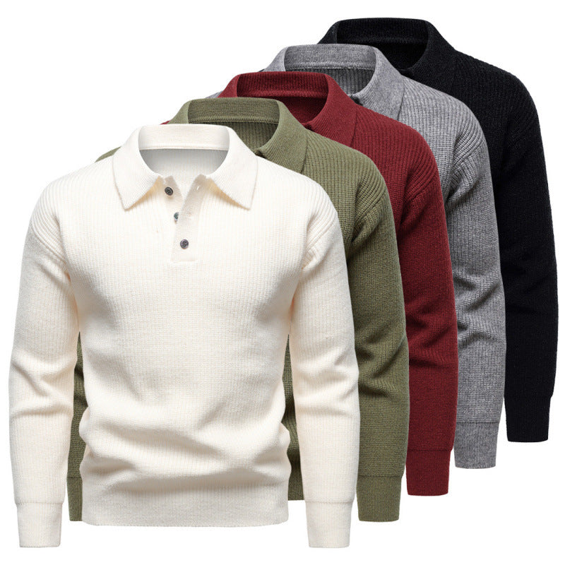 Britisk mode-polosweater til mænd