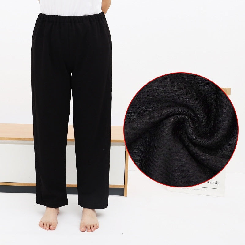 Two-side Zipper For The Elderly Spring And Summer Thin Nursing Pants