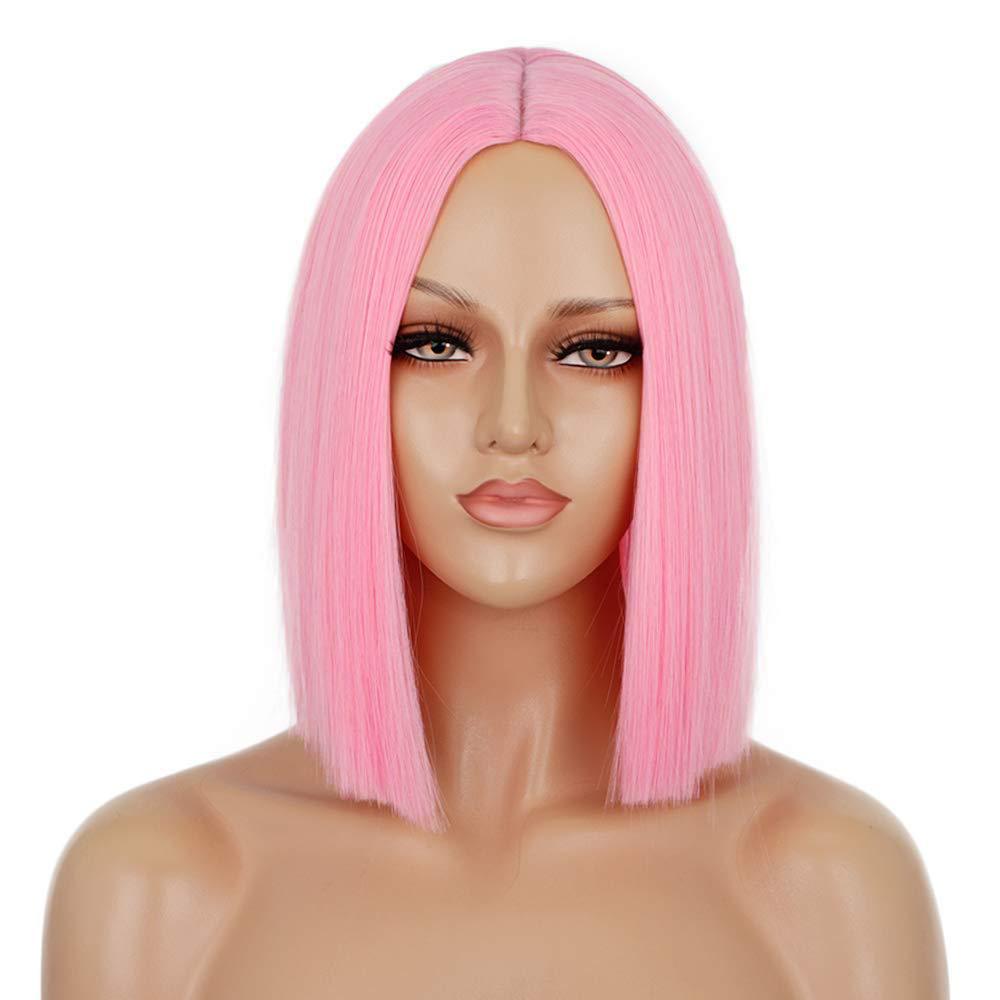 Fashionable And Individual Women's Mid-section Short-cut Straight Wig