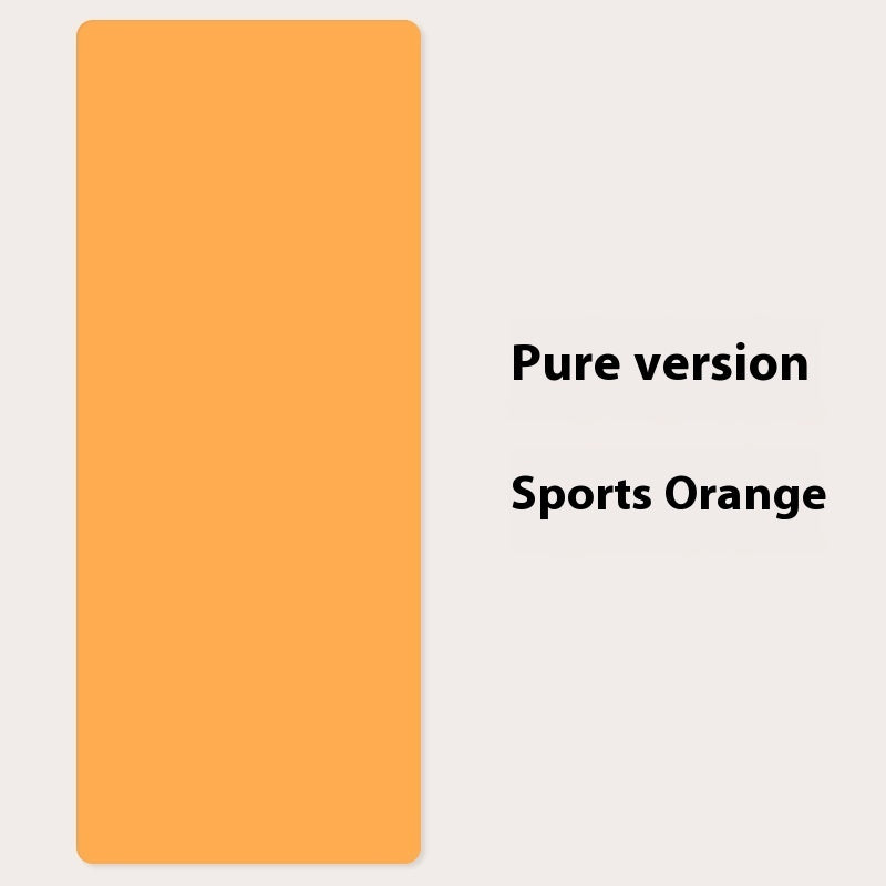 Pu Rubber Natural Rubber Non-slip Body Line Fitness Yoga Mat