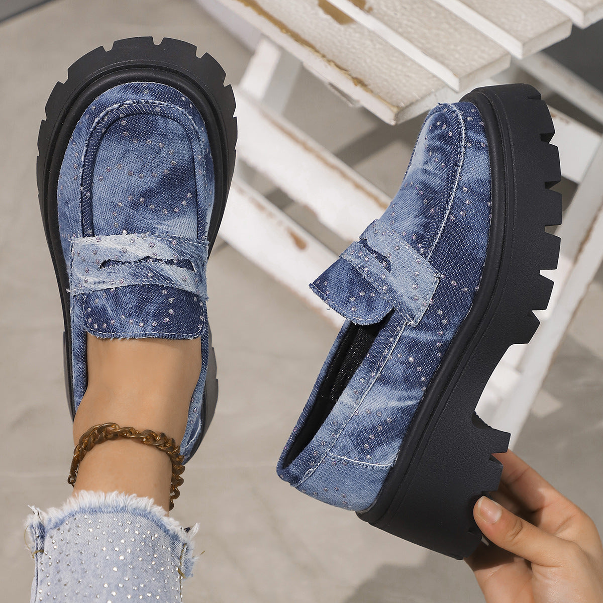 Low-top Casual Comfortable Slip-on Lofter Loafers